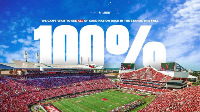 Cardinal Stadium plans full capacity for UofL Football's 2021