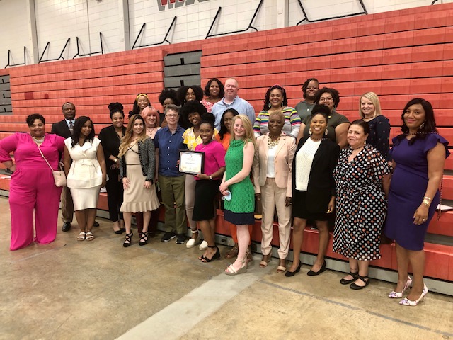 Louisville Teacher Residency Program graduates, photo credit, JCPS