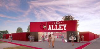 The Alley, an area aimed at enhancing UofL Football fans' experiences at Cardinal Stadium, will be open in time for the Sept. 11 home opener.