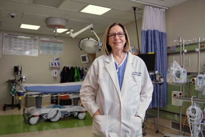 Fallat_Mary_atmospheric_in ER_small Dr. Mary Fallat in Norton Children's Hospital ER