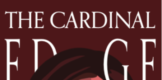 Cover of The Cardinal Edge's first online issue.