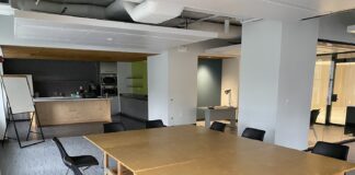 The Healthful City Design Studio is a temporary pop-up located in the Republic Building at 429 W. Muhammad Ali Blvd.