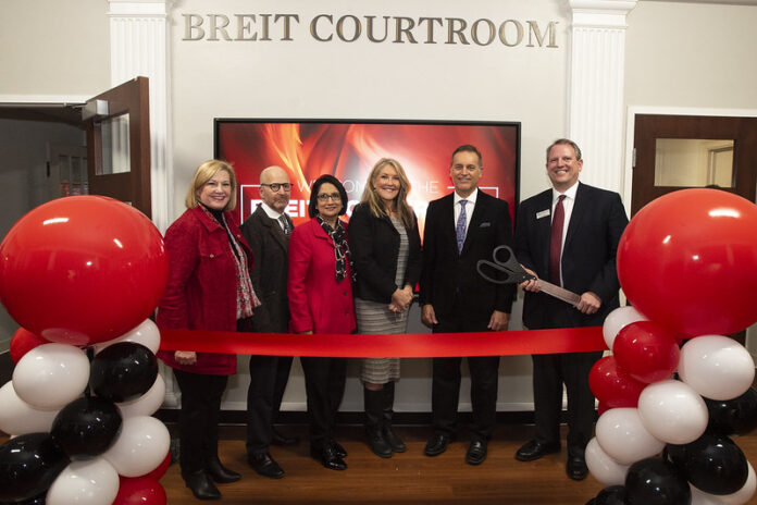 Breit Courtroom dedication