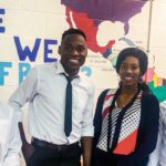 Victory Osezua works with refugee youth in Louisville.