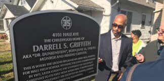 Hale Avenue, from Cecil to S. 40th St. in the Chickasaw neighborhood, has been renamed “Darrell Griffith Avenue” after the Louisville Basketball legend.