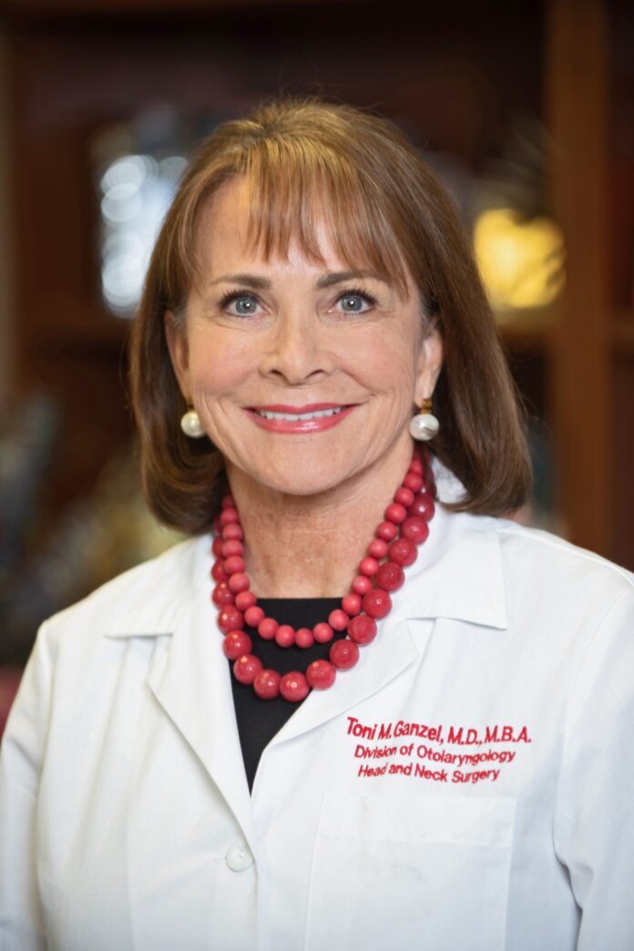 Toni Ganzel, M.D., M.B.A., dean of the UofL School of Medicine