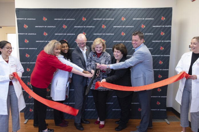 Ribbon cutting at the new Shelbyville dental practice