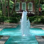 The Schneider Fountain on Belknap Campus