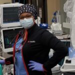 Brandie Berry is a certified registered nurse anesthetist at UofL Health - Mary & Elizabeth Hospital in Louisville. A new program made possible by a collaboration of the UofL School of Nursing and UofL Health will be the first in Louisville to educate and train CRNAs.