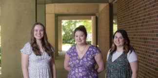 L to R, Jillian Winn, Cheryl Levinson, Brenna Williams