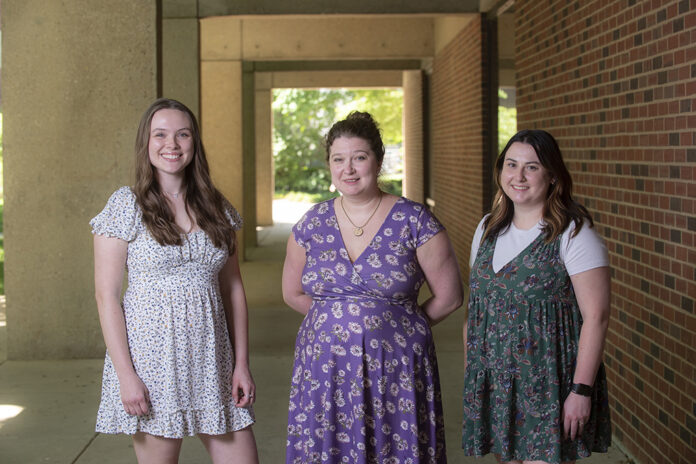 L to R, Jillian Winn, Cheryl Levinson, Brenna Williams