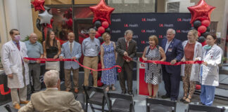 UofL Health Eye Institute ribbon cutting