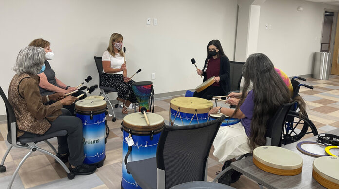 The Trager Institute recently began offering a six-part drumming series dedicated to the caregivers.