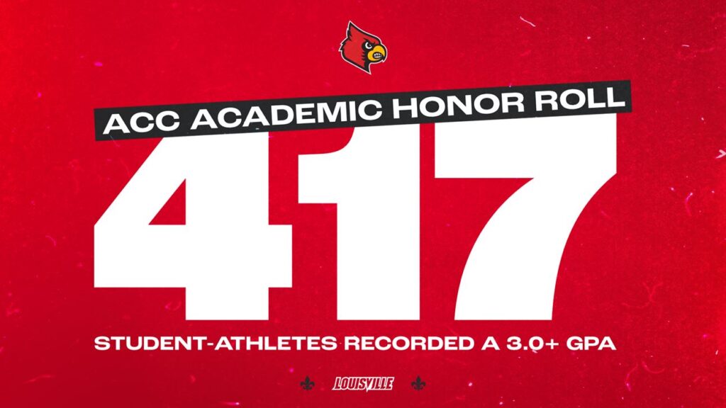 UofL places 417 studentathletes on ACC Honor Roll UofL News