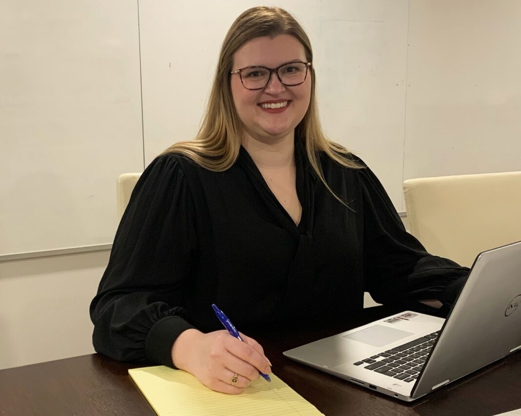 Law student Morgan LaRosa Law student Morgan LaRosa