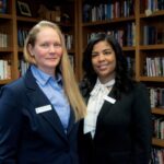 Army War College Fellows 2023, Col. Karen L. Rutka (left), Col. Kimberly D. Pringle (right)