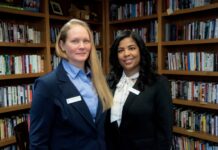 Army War College Fellows 2023, Col. Karen L. Rutka (left), Col. Kimberly D. Pringle (right)