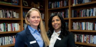 Army War College Fellows 2023, Col. Karen L. Rutka (left), Col. Kimberly D. Pringle (right)