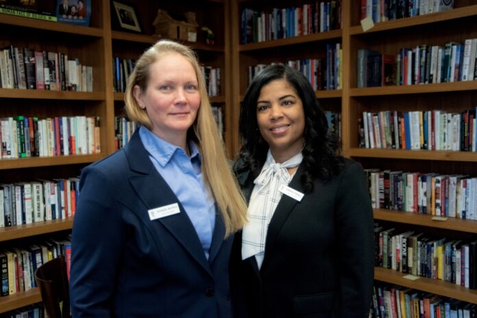 Army War College Fellows 2023, Col. Karen L. Rutka (left), Col. Kimberly D. Pringle (right)