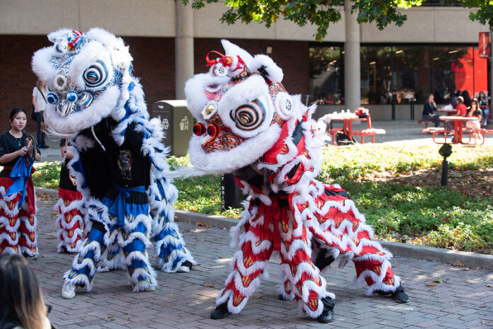 Photo from the AAPU Fall Expo event on Belknap campus.