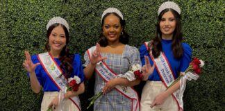 From left to right : Valerie Tran, Hayley Benson and Mahshad Taheri