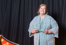 Margaret Pentecost, recipient of the 2023 George J. Howe Distinguished Staff Award.