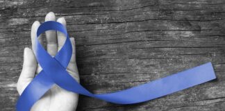 The color blue is internationally symbolic of human trafficking awareness. Photo credit, Shutterstock.com