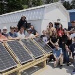 Bullitt County Public School students in the Guaranteed Entrance to Engineering School (G.E.E.S.) program, a partnership with GE Appliances, Bullitt County Public Schools and UofL J.B. Speed School of Engineering.