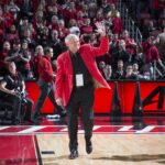 Coach Denny Crum (photo courtesy UofL Athletics)