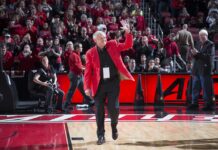 Coach Denny Crum, photo credit UofL Athletics