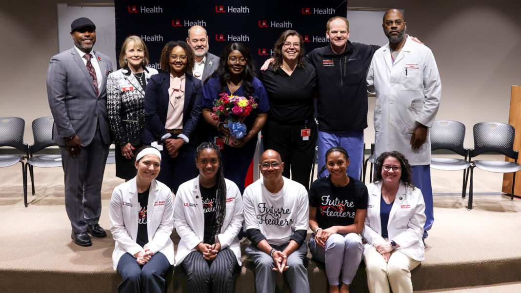 UofL Health and 2X Game Changers honored UofL graduating medical students were honored for their role in creating Future Healers Program