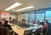 Tendai Charasika and Alice Shade, entrepreneurs in residence in the UofL Office of Research and Innovation, coach the spring 2023 LaunchIt cohort