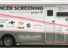 Horses and Hope Cancer Screening Van operated by the UofL Health – Brown Cancer Center. Photo credit: Kentucky Cancer Program