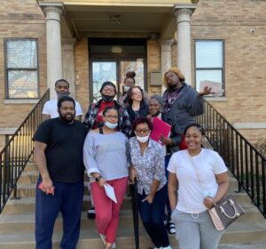 Simmons College of Kentucky students conducted neighborhood asset mapping surveys in Louisville in 2021 as part of a pilot study. (Simmons College Photo)