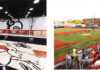 The UofL Board of Trustees Finance and Budget Committee approved renovations to the Planet Fitness Kueber Center (left) and the Jim Patterson Baseball Stadium.