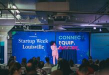 Speakers present at Startup Week Louisville. Credit: Charlie Garwood