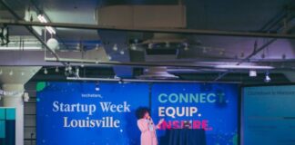 Speakers present at Startup Week Louisville. Credit: Charlie Garwood