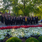 The Collegiate Chorale singing at the inauguration ceremony.