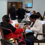 UofL medical students participate in a Compassion Clinic at Redeemer Lutheran Church in West Louisville.