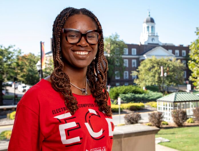 Electrical engineering student Meagan Turner
