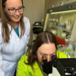 Melissa Smith, left, director of the UofL Sequencing Technology Center, was a lead author on research published in Nature Communications that reveals an underappreciated connection between genetics and our antibodies.