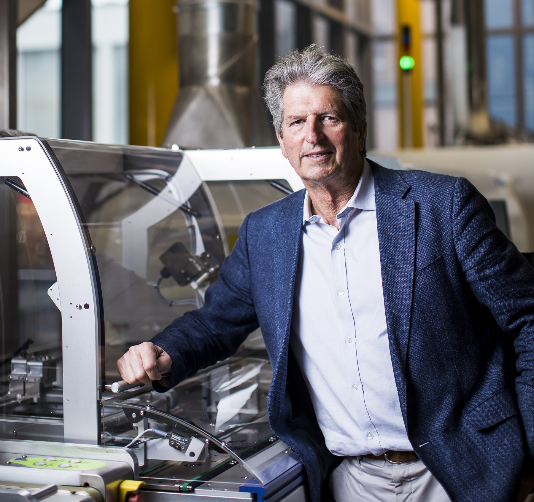 Martin Green, Scientia Professor at UNSW in Sydney, Australia, is the winner of the 2023 Leigh Ann Conn Prize for Renewable Energy from the University of Louisville. Photo by Anna Kucera.