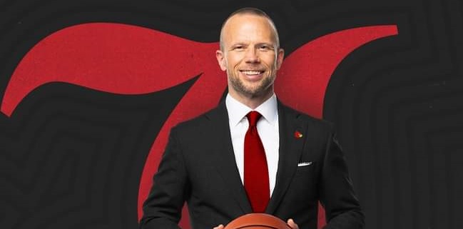 Pat Kelsey, the new men’s basketball head coach at the University of Louisville (image courtesy, UofL Athletics)