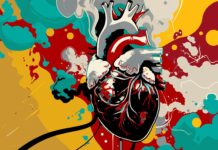 UofL researchers are working to better understand how pollutants and other factors affect heart health. UofL illustration.