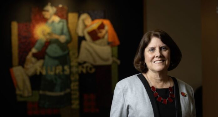 School of Nursing Interim Dean Mary DeLetter. UofL photo.