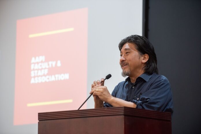 Chef Edward Lee was the keynote speaker during the 2024 AAPI week at the University of Louisville.