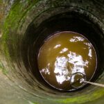 Private well with water.