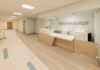 Conceptual drawing of reception desk