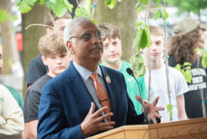 Aruni Bhatnagar, director of the Christina Lee Brown Institute.
