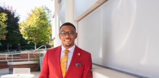 Daquarius Mahone, PhD graduate and director of Cardinals Rising program.